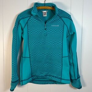 Avalanche Quarter Zip Pullover Jacket sz S Layer Warm Outdoors Active Sporty